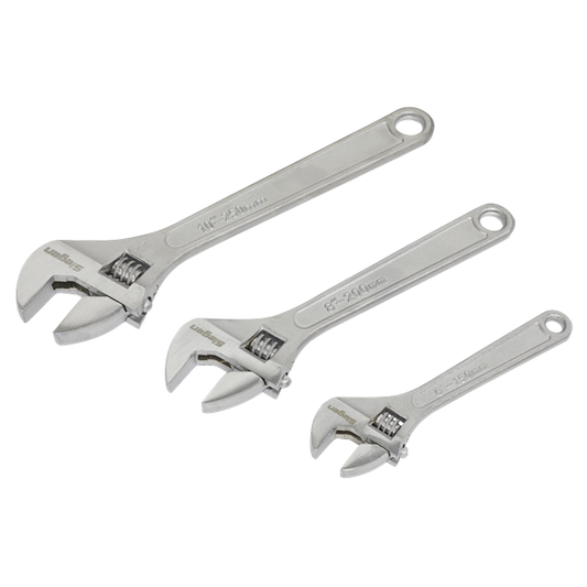 Sealey 
Siegen Adjustable Wrench Set 3pc