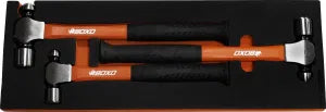 BOXO 3Pc Ball Pein Hammer Set