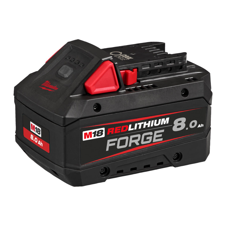 Milwaukee M18FB8 18v 8.0Ah Forge Redlithium Battery
