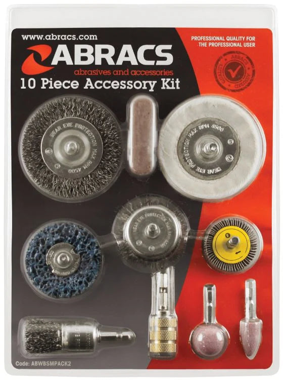 Abracs ABWBSMPACK2 Quick-Lock Accessory Kit 10pc