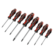 Sealey Premier GripMAX® Security TRX-Star* Screwdriver Set 8pc - Red