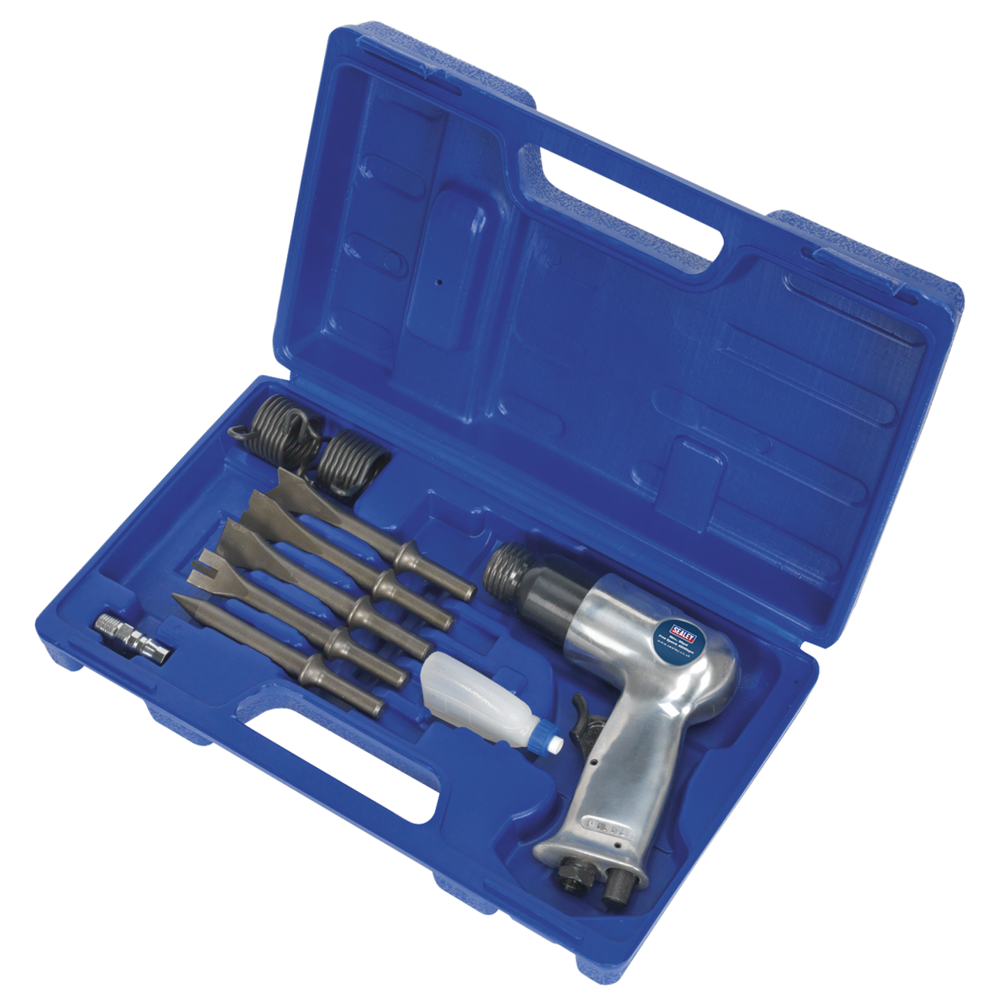 Sealey SA12/S Air Hammer With Chisels - Medium Stroke