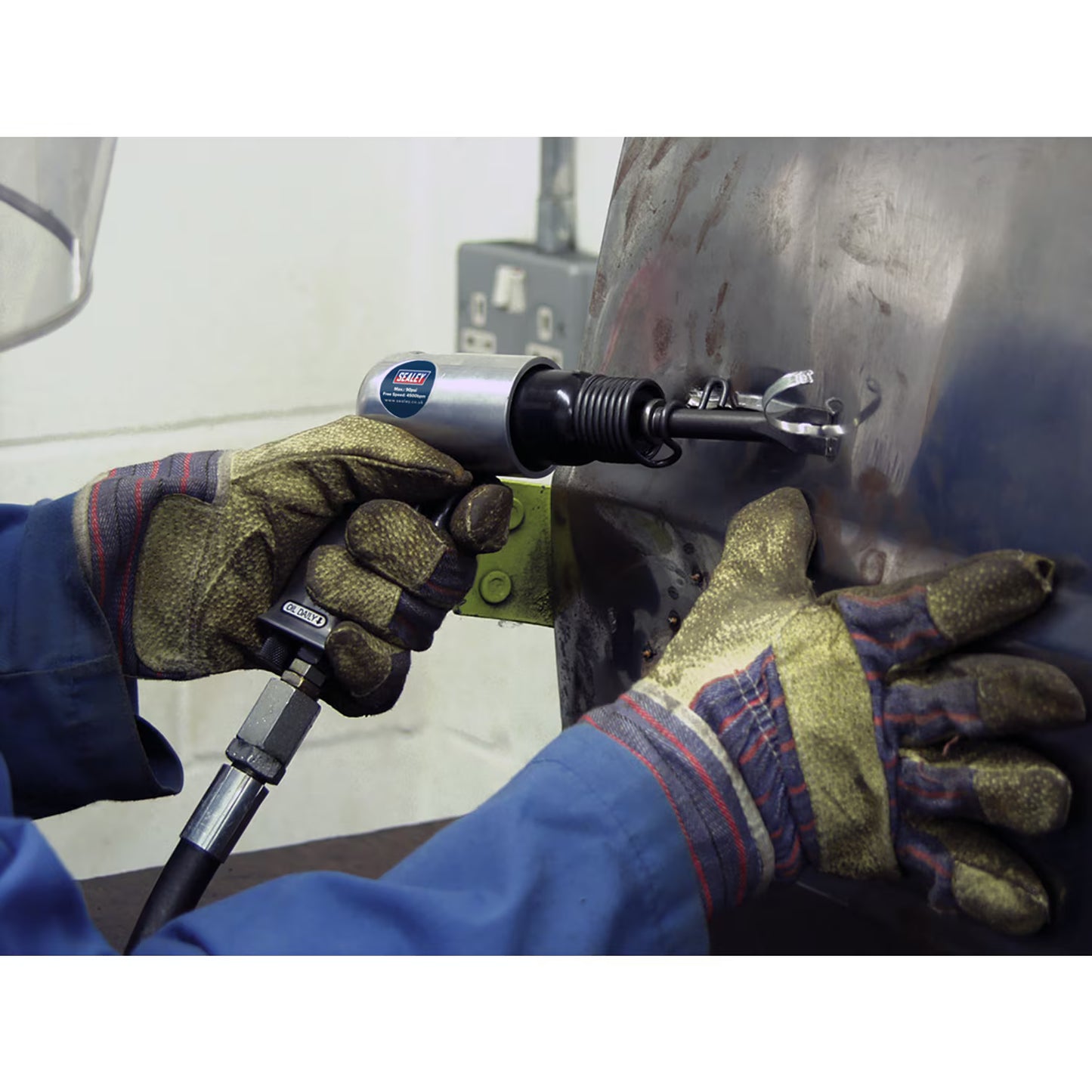 Sealey SA12/S Air Hammer With Chisels - Medium Stroke