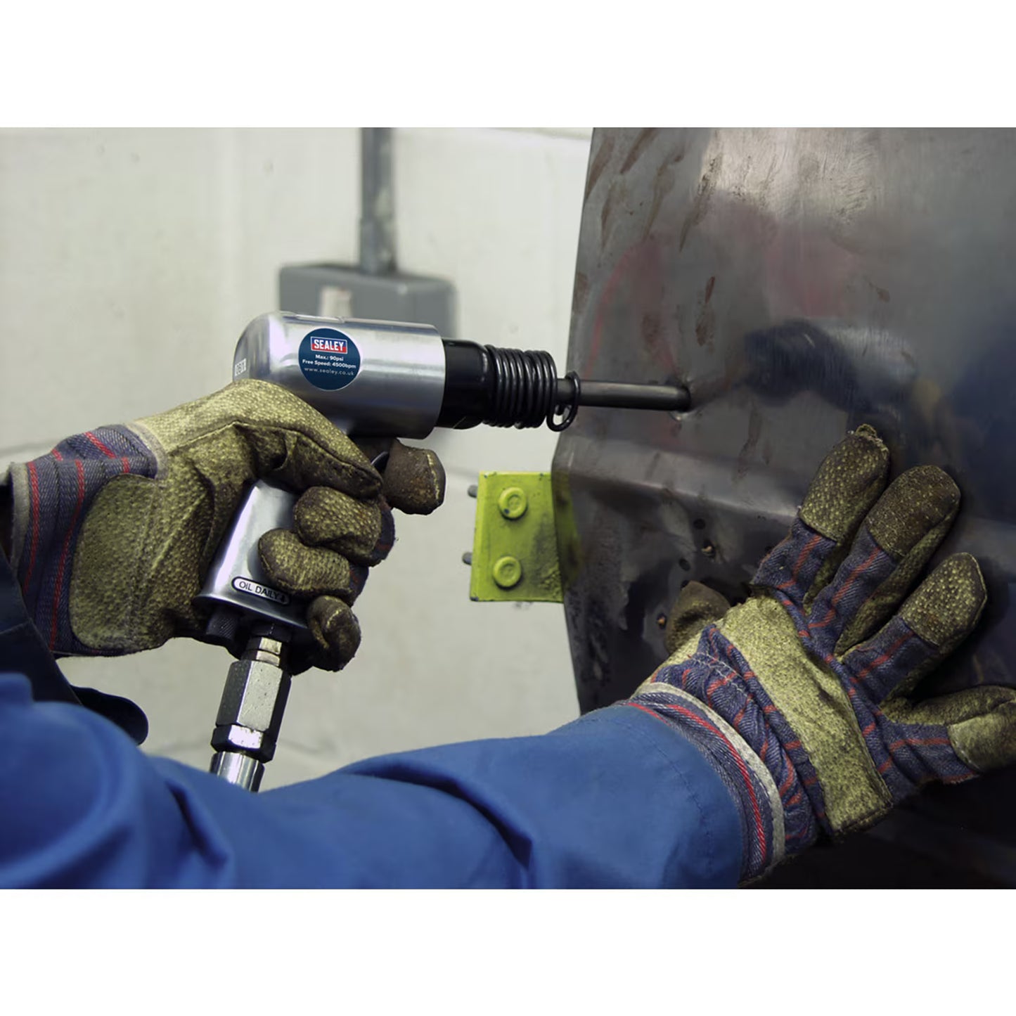 Sealey SA12/S Air Hammer With Chisels - Medium Stroke