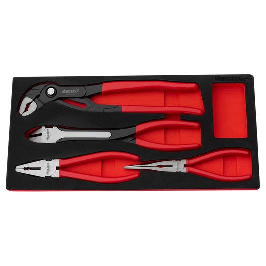 BOXO 4Pc Pliers Set BX7008