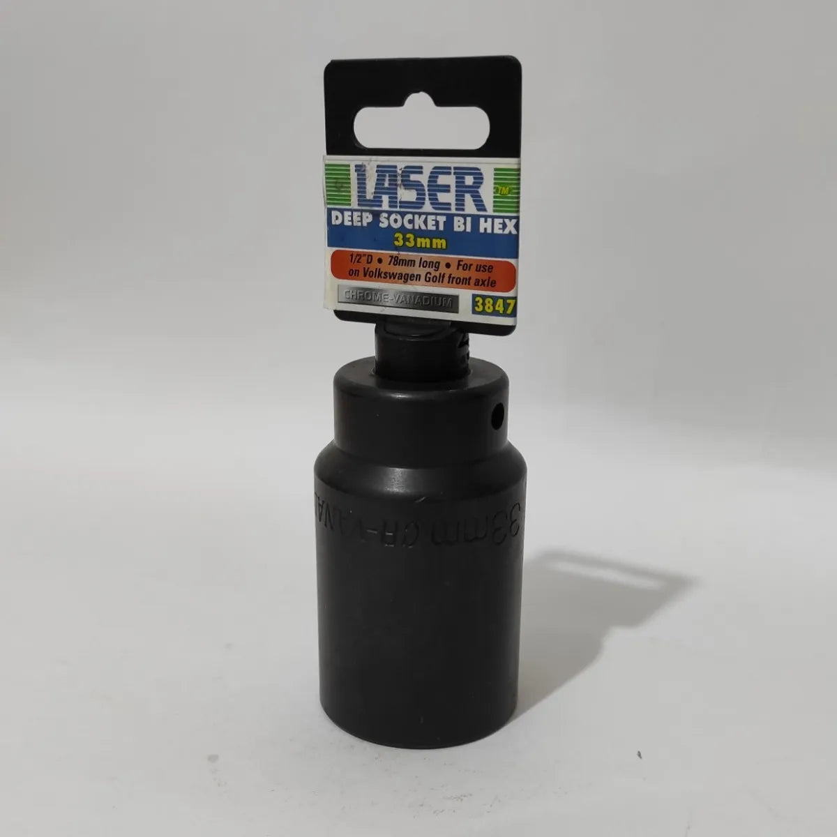 Laser 3847 1/2" Drive Deep Impact Socket - 33mm