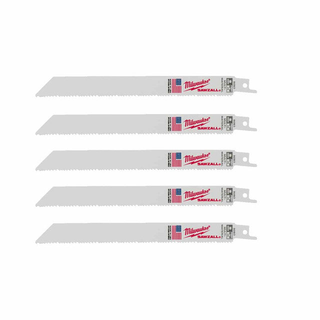 Milwaukee 48005093 Sawzall B. 200x8/12-5pc