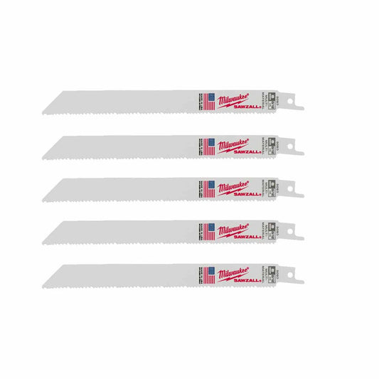 Milwaukee 48005093 Sawzall B. 200x8/12-5pc