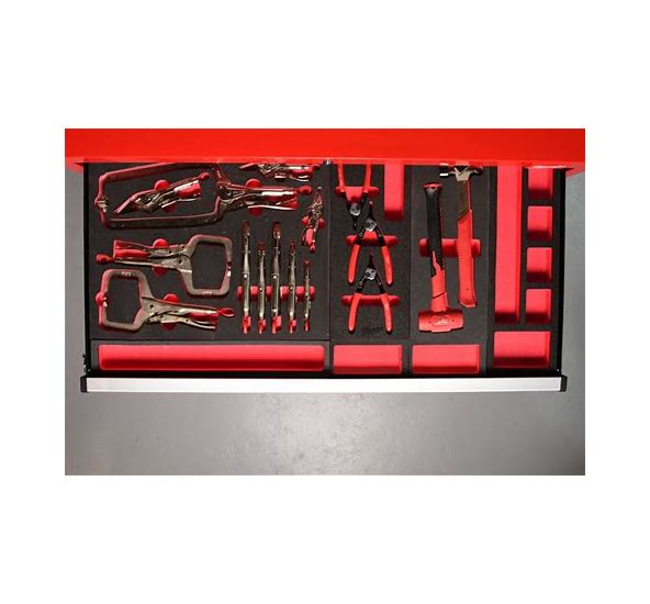 Milwaukee 4932493251 Locking Plier Set With Foam Insert - 11 Piece