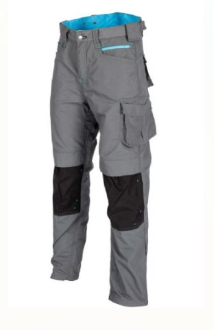 Ox Tools OX-W551136 Ripstop Trousers - Graphite - 36 - Regular