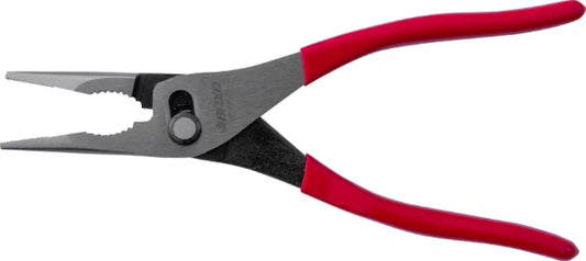 Boxo PR58BL-95 9.5" Slip Joint Long Nose Plier Spring Loaded