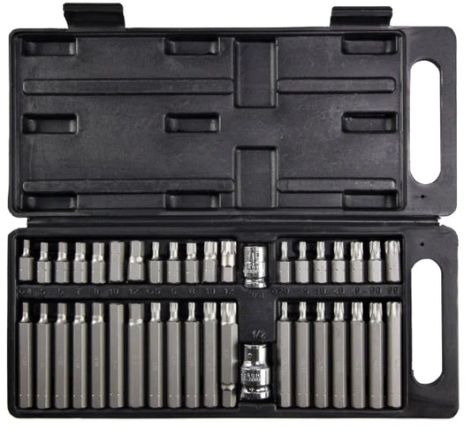 PowerHand SIN-900.1001 Master Bit Set 40 Pc S2 Steel