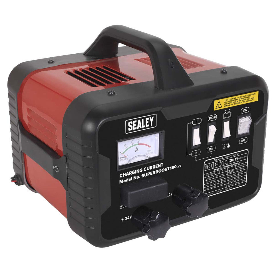 Sealey SUPERBOOST180.V5 Starter/Charger 180/40A 12/24v - 230v
