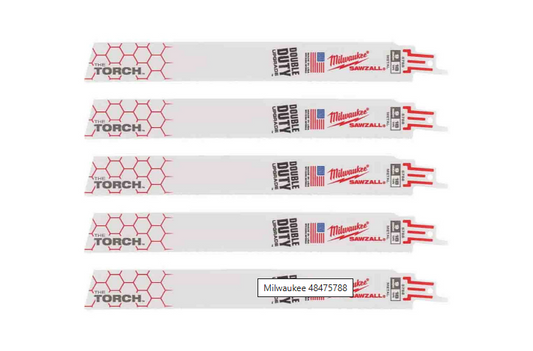 Milwaukee 48005787 Sawzall B. TORCH 230x14 - 5 Pack