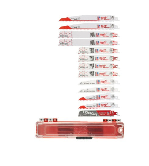 Milwaukee 13 Piece Demolition Sawzall Blade Set - 49222231