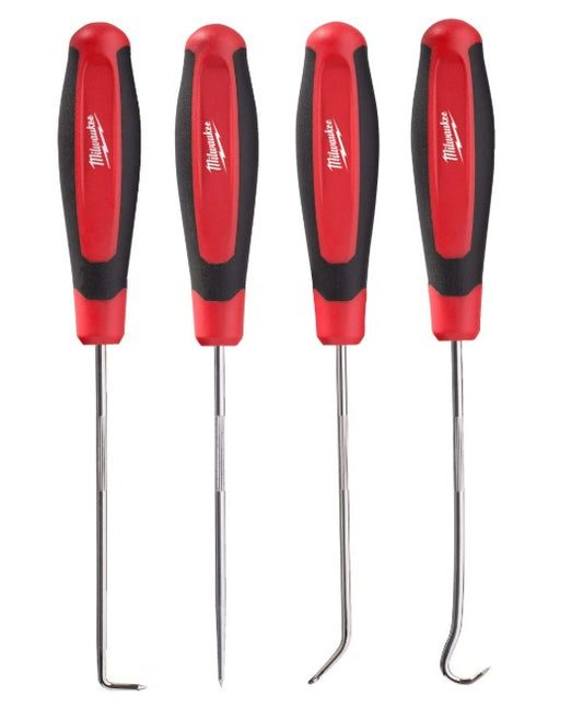 Milwaukee 4pc Hook & Pick Set - 4932499471