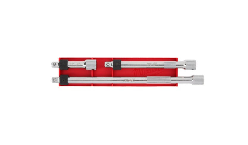 Milwaukee 3/4" Locking Extension Set (3 Pieces) - 4932480644