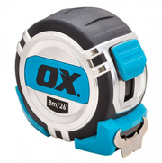 Ox Tools OX-P028708 Pro Heavy Duty Tape Measure - 8m / 26ft