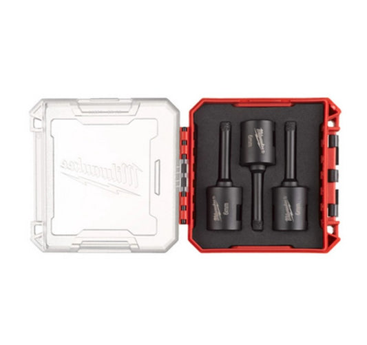 Milwaukee 6.0mm x M14 Diamond Max Tile Drill Bits - Pack of 3