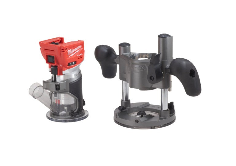 Milwaukee M18FTR-0X Fuel Trim Router Body Case & Accessories - 4933471604