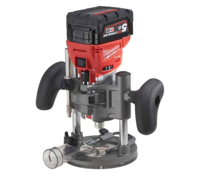 Milwaukee M18FTR-0X Fuel Trim Router Body Case & Accessories - 4933471604