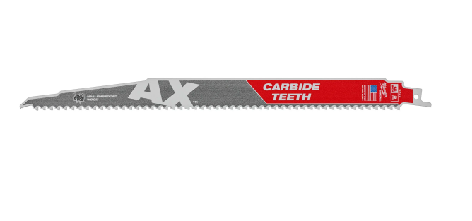 Milwaukee 48005227 Sawzall B. TCT AX 300x5-1pc