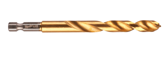 Milwaukee 48894721 Shockwave HSS-Tin Metal Drill Bit 9mm - 1 Piece