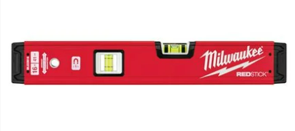 Milwaukee 4932459061 Redstick Backbone Magnetic Box Level - 400mm