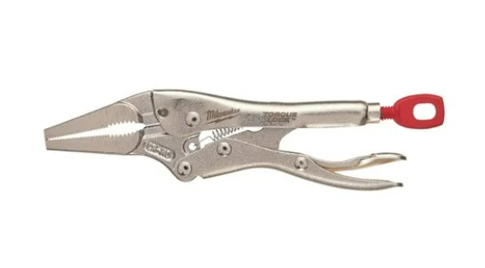 Milwaukee 4932472262 Torque Lock Long Nose Locking Pliers - 4"