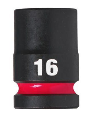 Milwaukee 4932480310 16mm Shockwave Impact Duty 1/2" Drive Impact Socket Shallow