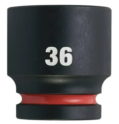 Milwaukee 36mm 1/2" Sq. SHOCKWAVE Impact Socket