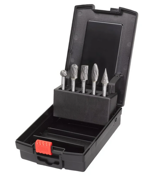 Milwaukee 4932493577 Carbide Burrs Set - 5 Piece