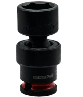 3/8" Shallow Impact Socket 17mm
