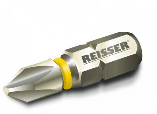 Reisser PH03W Torsion Screwdriver Bit C6.3 x 25mm - PH3 - 2 Pack