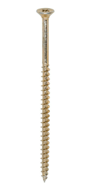 Timco 50100SOLOC Solo Chipboard & Woodscrews PZ Double Countersunk - Yellow (5 x 100mm)