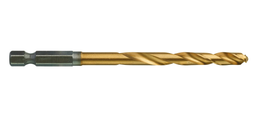 Milwaukee Red Hex Shockwave HSS-TIN Metal Drill Bit 6mm (48894714)