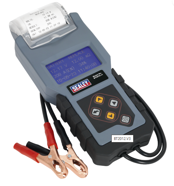Sealey BT2012.V2 Digital Battery & Alternator Tester With Printer