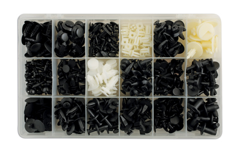 Laser 36024 Ford Assorted Trim Clips - 415 Piece