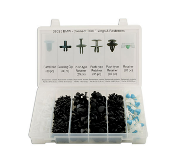 Laser 36025 BMW Assorted Trim Clips - 290 Piece