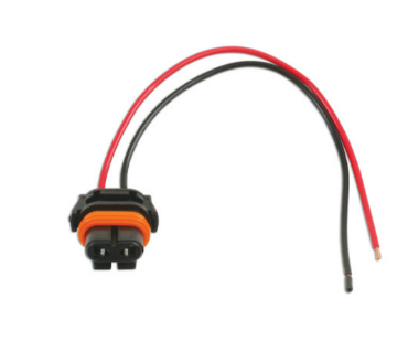 Laser 37474 2 Pin Low Beam Headlight Connector - 2 Piece