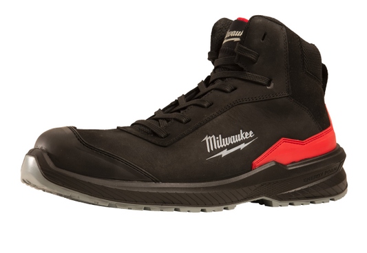 MILWAUKEE FLEXTRED S3S MID CUT SIZE 11 - BLACK