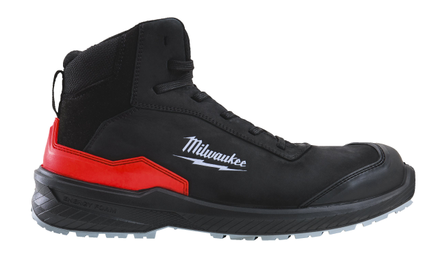 MILWAUKEE FLEXTRED S3S MID CUT SIZE 11 - BLACK