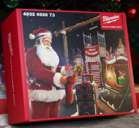 Milwaukee 4932492673 Advent Calendar 2023 - Special Edition Christmas Box