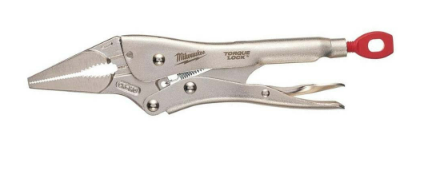Milwaukee 4932471733 Torque Lock Long Nose Locking Pliers - 9"