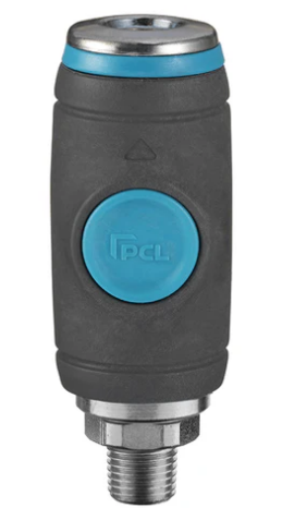 PCL PBS21CM Push Button Safety Couple Male Thread