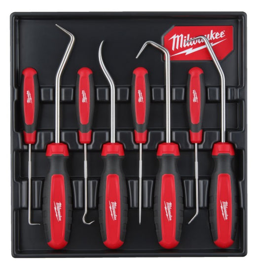 Milwaukee Heavy Duty Hook & Pick Set - 8 Piece - 4932480569