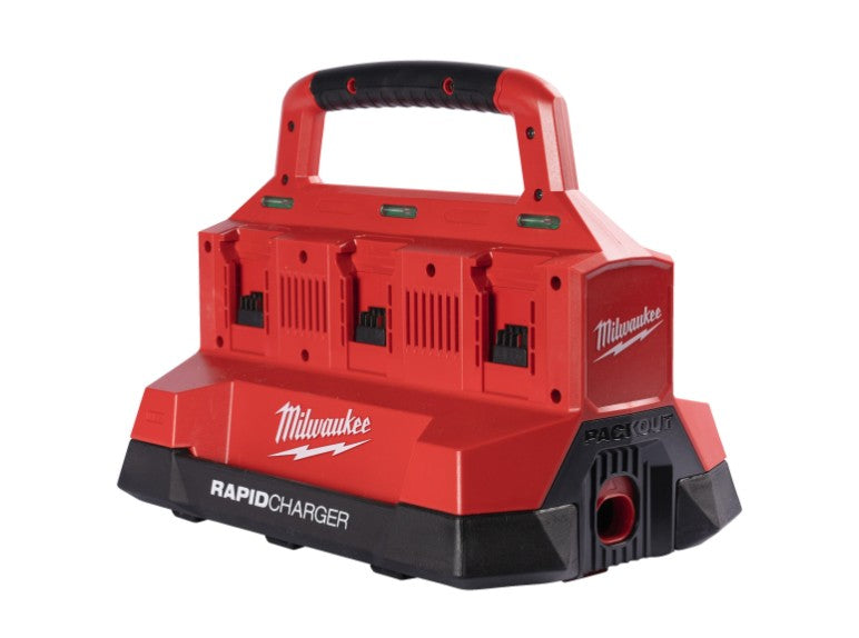 Milwaukee M18PC6 Packout Six Bay Rapid Charger - 6 Bay