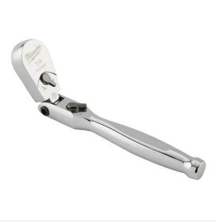 Milwaukee 4932479648 1/4" Drive Flex Head Ratchet