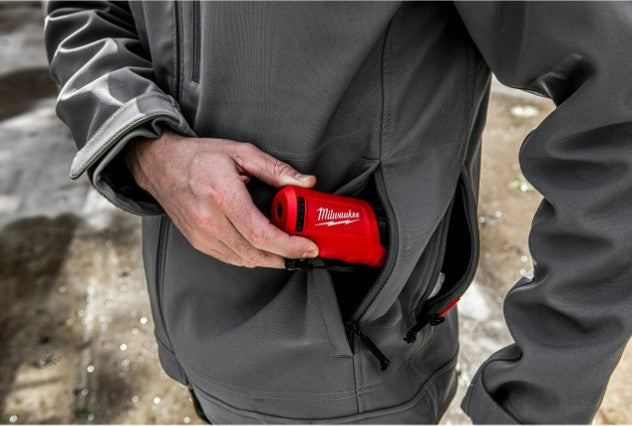 Milwaukee M12HJGREY5-0 M12 Heated Jacket - Various Sizes