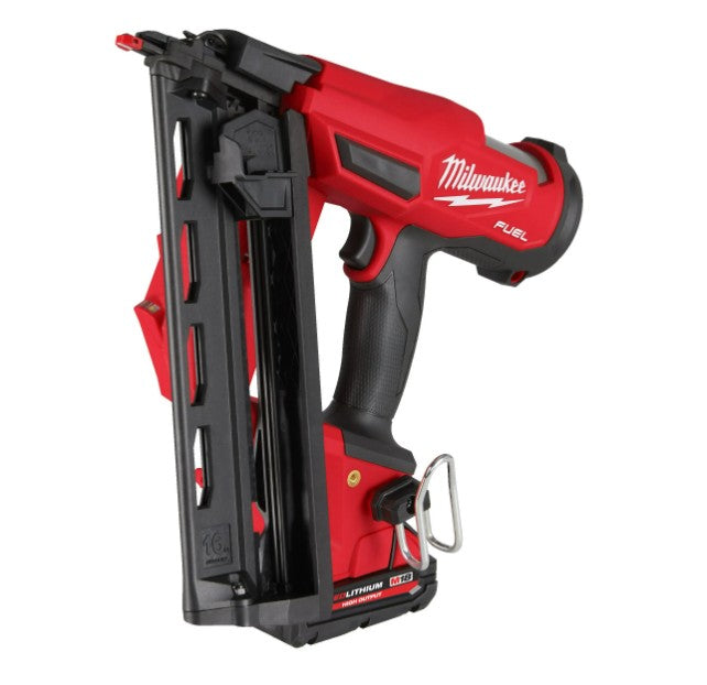 Milwaukee M18FN16GA-0X Fuel 16 GA Angled Finish Nailer 2 Mode - Body & Case